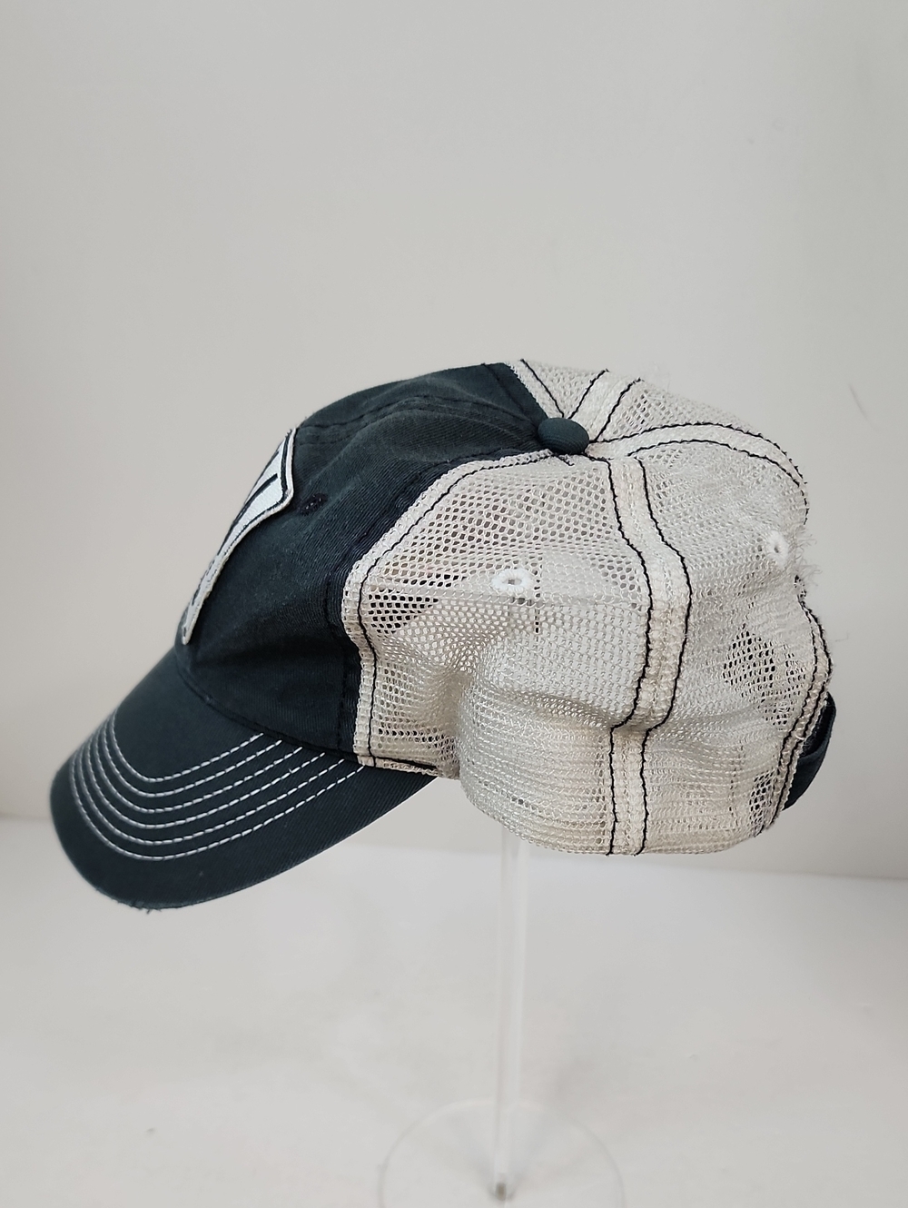 Sarah Ott NOLA or Nowhere Distressed Trucker Hat OS - Picture 2 of 9
